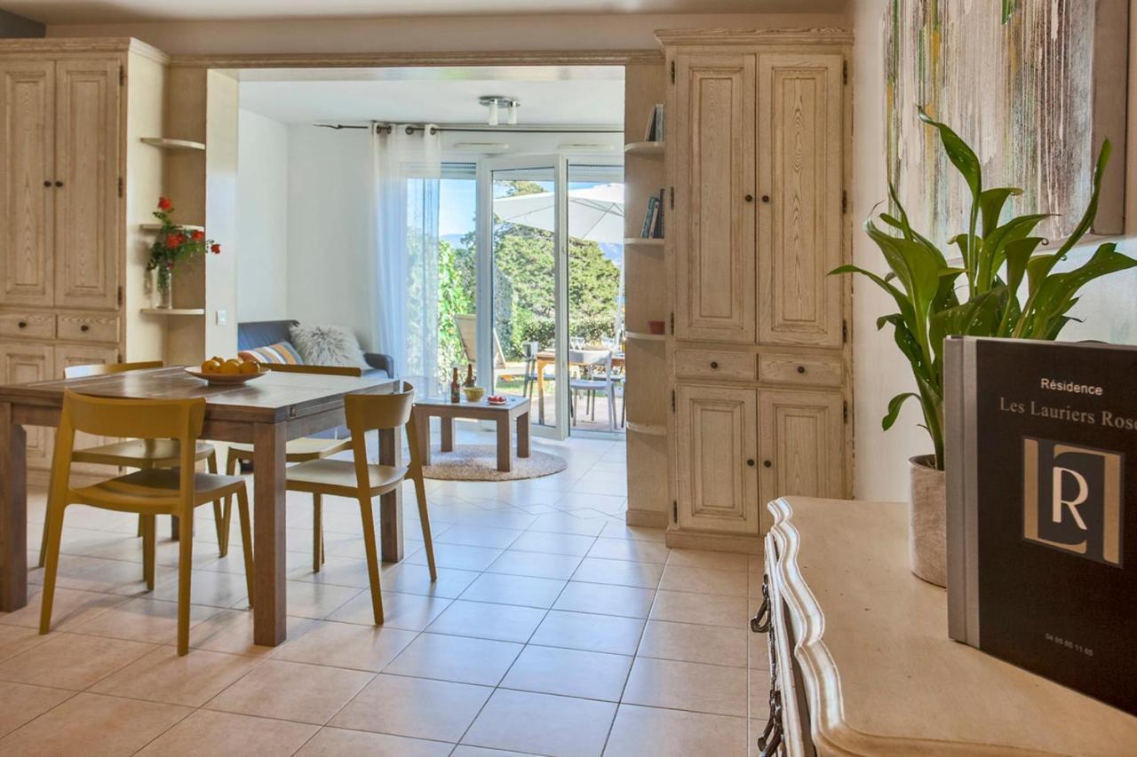 Mare Appart Avec Jardin Et Bbq Vue Mer Et Montagne Plage Et Port A 2 Pas كالفي المظهر الخارجي الصورة