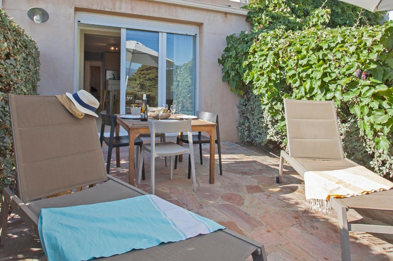 Mare Appart Avec Jardin Et Bbq Vue Mer Et Montagne Plage Et Port A 2 Pas كالفي المظهر الخارجي الصورة